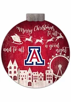 Arizona Wildcats Christmas Village Sign