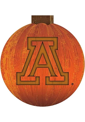 Arizona Wildcats Halloween Pumpkin Sign