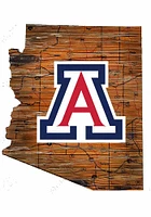 Arizona Wildcats Mini Roadmap State Sign