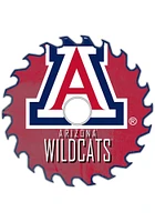 Arizona Wildcats Rust Circular Saw Sign