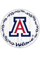 Arizona Wildcats Welcome Circle Sign
