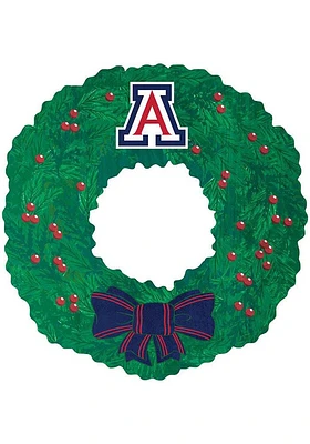 Arizona Wildcats Team Wreath 16 Inch Sign