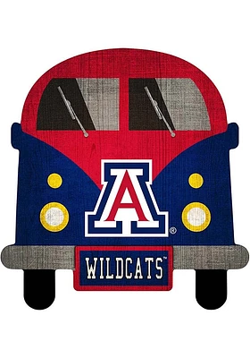 Arizona Wildcats Team Bus Sign