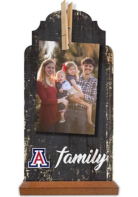 Arizona Wildcats Family Clothespin Sign - Blue