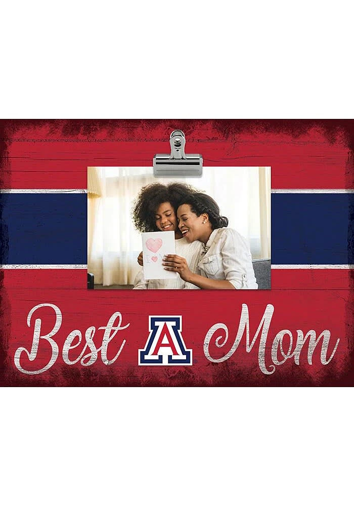 Arizona Wildcats Best Mom Clip Picture Frame - Blue