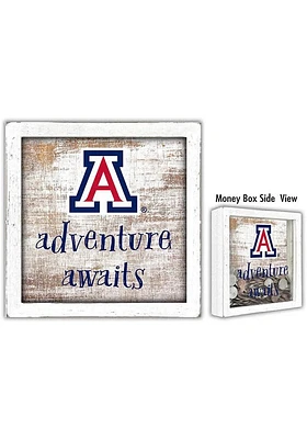 Arizona Wildcats Adventure Awaits Box Sign