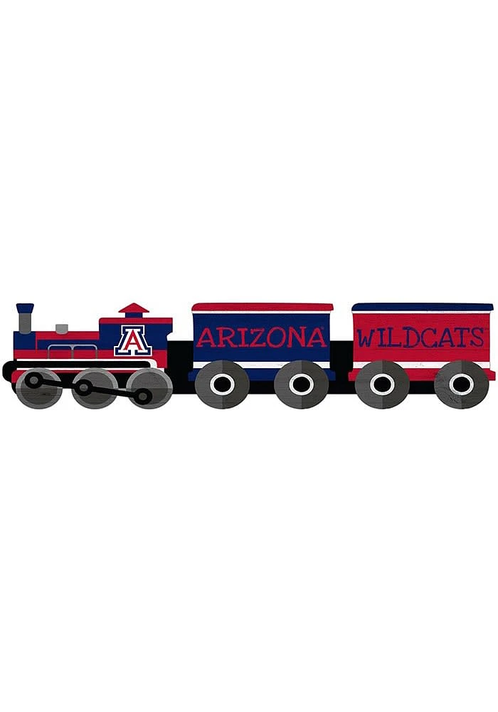 Arizona Wildcats Train Cutout Sign