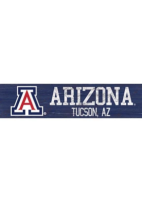 Arizona Wildcats 6x24 Sign