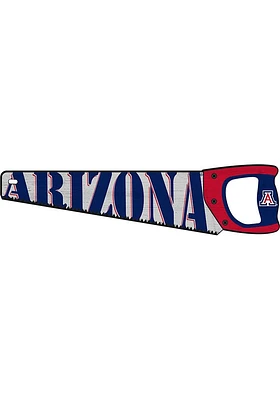 Arizona Wildcats Wood Handsaw Sign