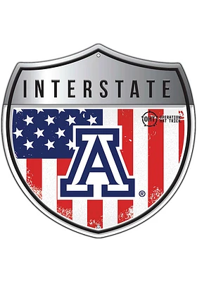 Arizona Wildcats 24in Americana Interstate Sign