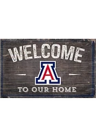 Arizona Wildcats Welcome to our Home Sign