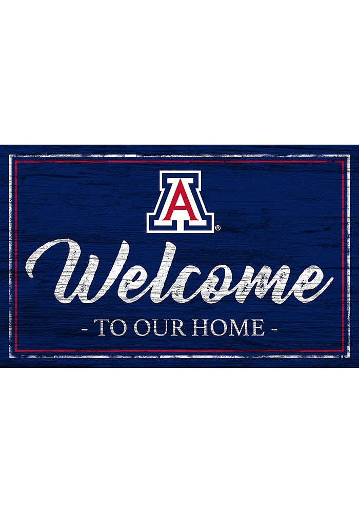 Arizona Wildcats Team Welcome 11x19 Sign
