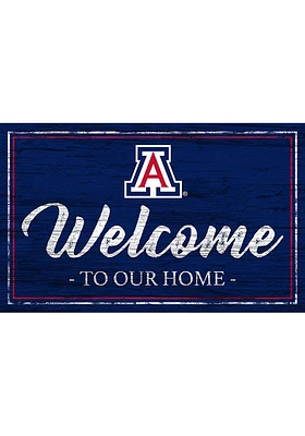 Arizona Wildcats Team Welcome 11x19 Sign