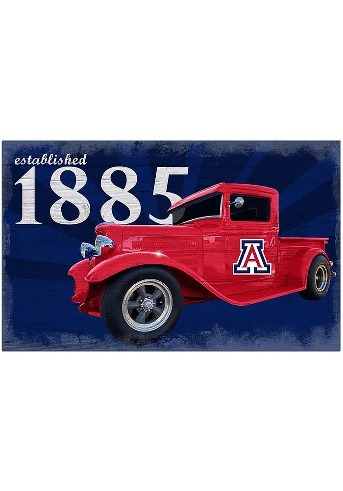 Arizona Wildcats Established Truck Sign