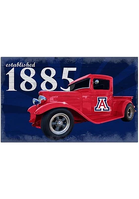 Arizona Wildcats Established Truck Sign