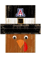 Arizona Wildcats Turkey Head Sign