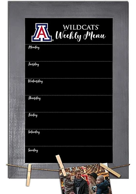 Arizona Wildcats Weekly Chalkboard Picture Frame