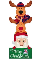 Arizona Wildcats 31 Inch Santa Stack Leaner Sign