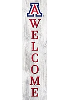 Arizona Wildcats 48 Inch Welcome Leaner Sign