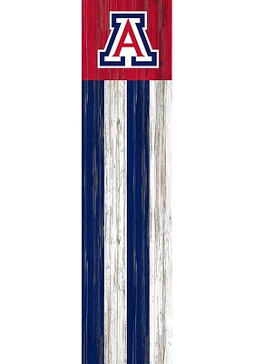 Arizona Wildcats 48 Inch Flag Leaner Sign