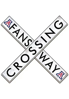 Arizona Wildcats 48 Inch Fans Way Crossing Wall Art