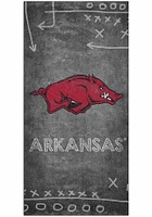 Arkansas Razorbacks Chalk Playbook Sign - Red