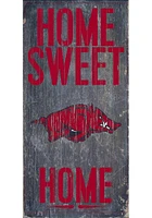 Arkansas Razorbacks Home Sweet Home Sign - Red