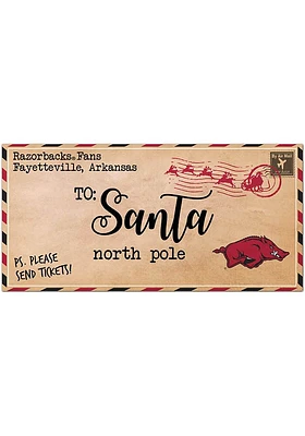 Arkansas Razorbacks To Santa Decor