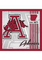 Arkansas Razorbacks Album Sign - Red