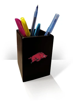 Arkansas Razorbacks Pen Holder Pen Set - Red