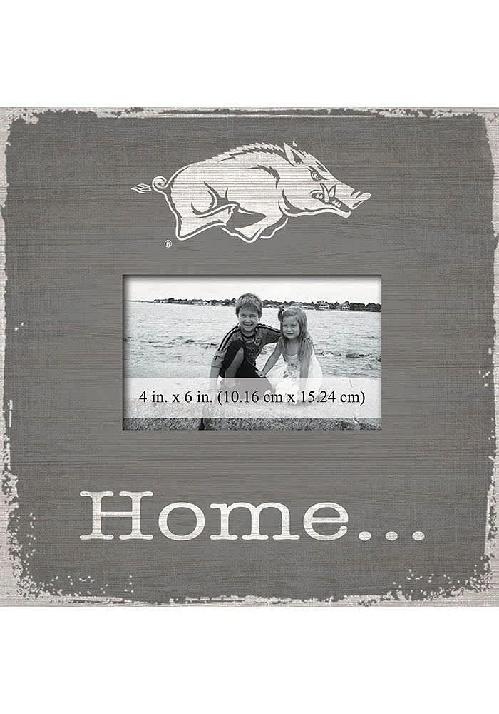Arkansas Razorbacks Home Picture Picture Frame - Red