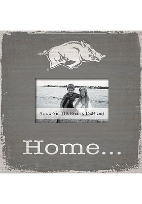 Arkansas Razorbacks Home Picture Picture Frame - Red