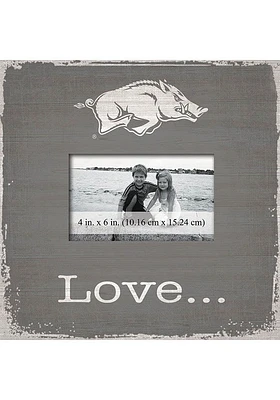 Arkansas Razorbacks Love Picture Picture Frame - Red