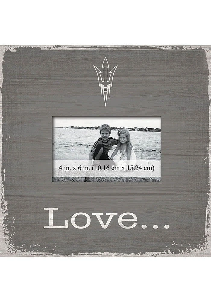 Arizona State Sun Devils Logo Love Picture Picture Frame