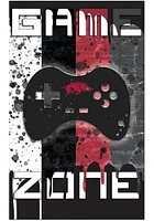 Arkansas Razorbacks Grunge Game Zone Sign - Red