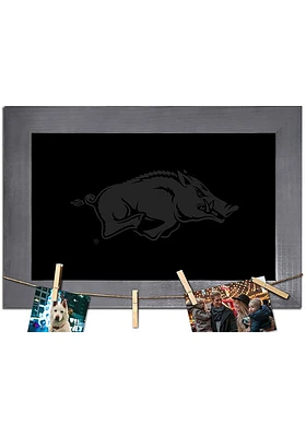 Arkansas Razorbacks Blank Chalkboard Picture Frame - Red