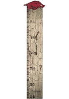Arkansas Razorbacks Growth Chart Sign - Red