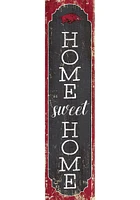 Arkansas Razorbacks 48 Inch Home Sweet Home Leaner Sign - Red