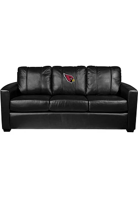 Arizona Cardinals Faux Leather Sofa - Red