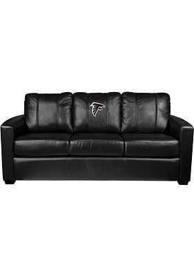 Atlanta Falcons Faux Leather Sofa - Red