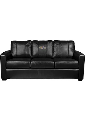Baltimore Ravens Faux Leather Sofa - Purple