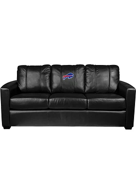 Buffalo Bills Faux Leather Sofa - Blue