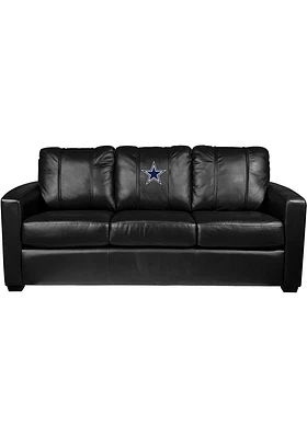 Dallas Cowboys Faux Leather Sofa - Blue