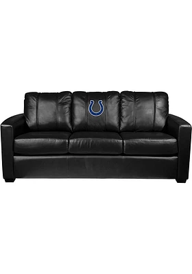 Indianapolis Colts Faux Leather Sofa - Blue