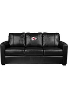 Kansas City Chiefs Faux Leather Sofa - Red