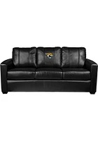 Jacksonville Jaguars Faux Leather Sofa - Black