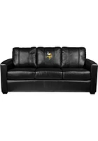 Minnesota Vikings Faux Leather Sofa - Purple
