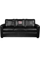 New York Giants Faux Leather Sofa - Red