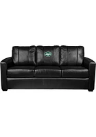 New York Jets Faux Leather Sofa - Green