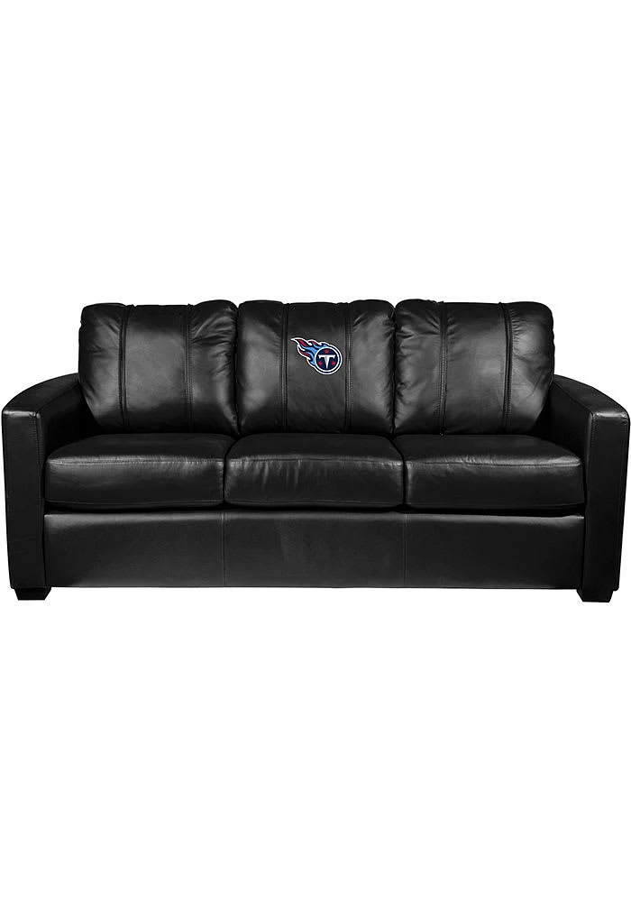 Tennessee Titans Faux Leather Sofa - Blue